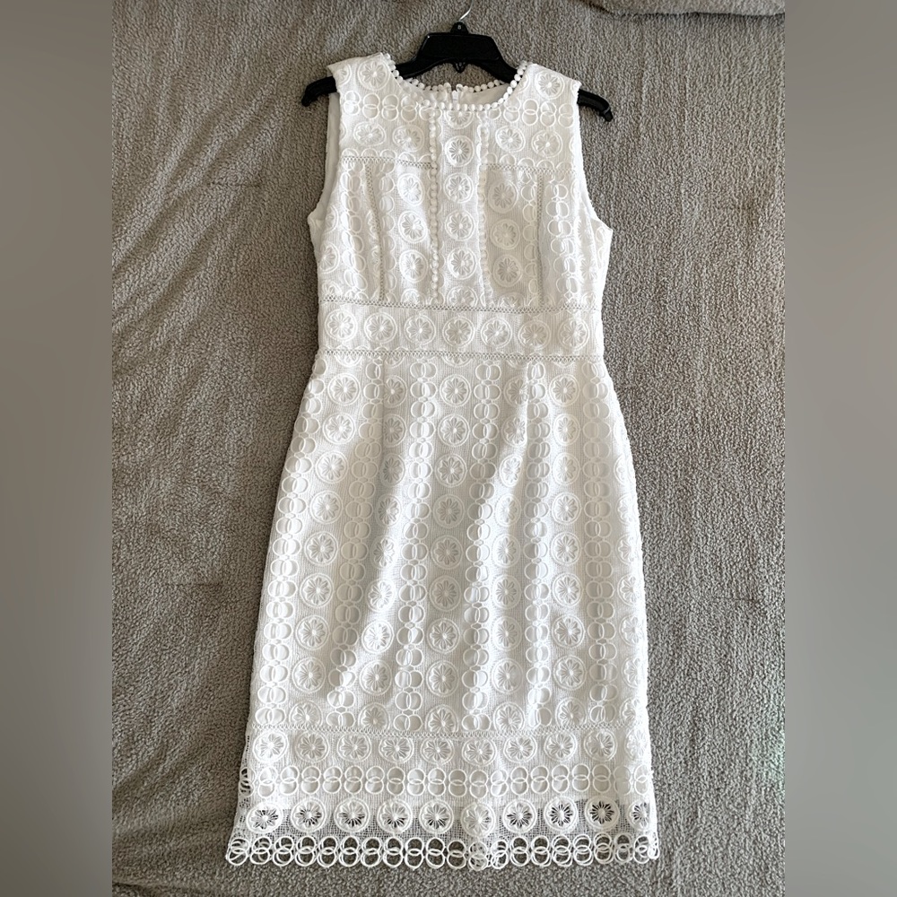 Preston & York Savannah Lace Sleeveless midi dress